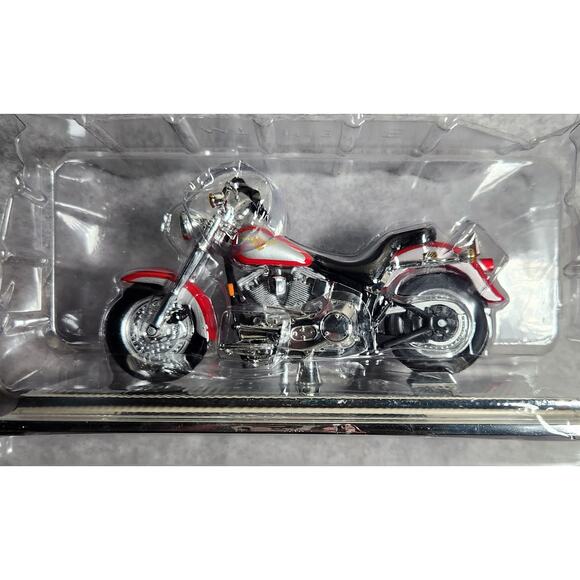 Maisto Harley-Davidson 1999 FLSTF Fat Boy 1:18 Diecast Metal Collectible New - Picture 3 of 8